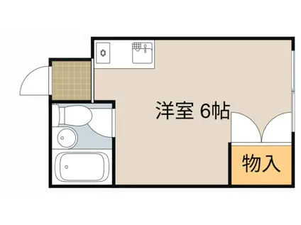 グランホーム大日駅前(ワンルーム/4階)の間取り写真