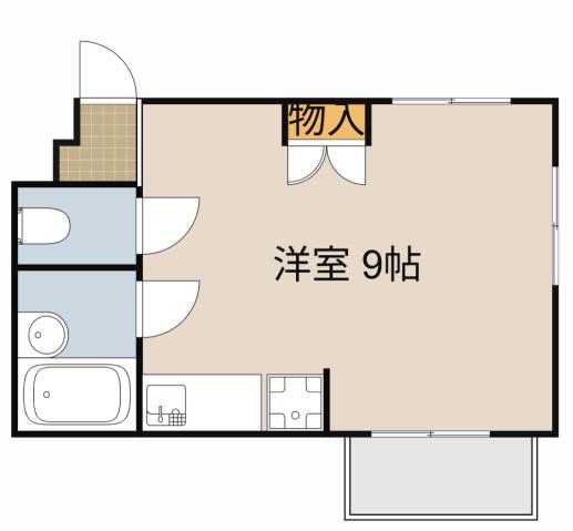 センチュリー寝屋川(ワンルーム/3階)の間取り写真