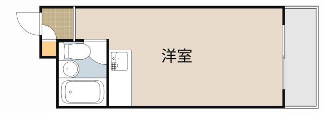 プレアール大和田(ワンルーム/4階)の間取り写真