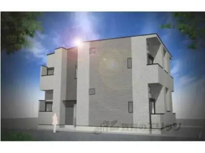 ハーモニーテラスNT(1K/2階)の外観写真