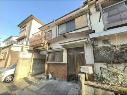 近鉄京都線 小倉駅(京都) 徒歩8分 2階建 築61年(7K)の外観写真