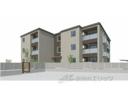 シャーメゾン鏡山(2LDK/1階)の外観写真