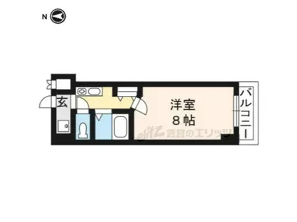 NAVI(1K/5階)の間取り写真