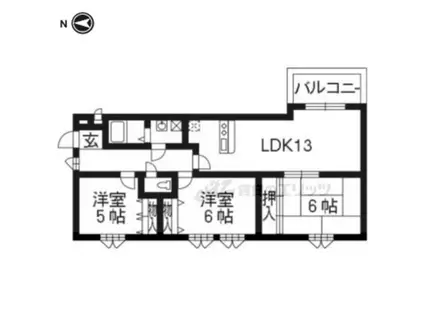 ZEPHYR21(3LDK/3階)の間取り写真