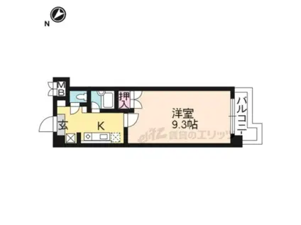 アートプラザ124(1K/4階)の間取り写真