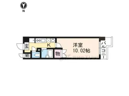 アートプラザ124(1K/2階)の間取り写真