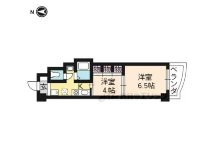 エンジェル・レジデンス(2K/2階)の間取り写真