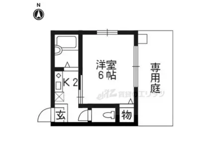 ダイヤハイツ(1K/1階)の間取り写真