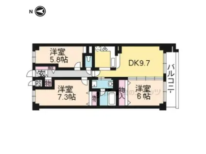 I.HOUSE02(3LDK/2階)の間取り写真