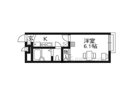 レオパレスオーキッド(1K/2階)の間取り写真