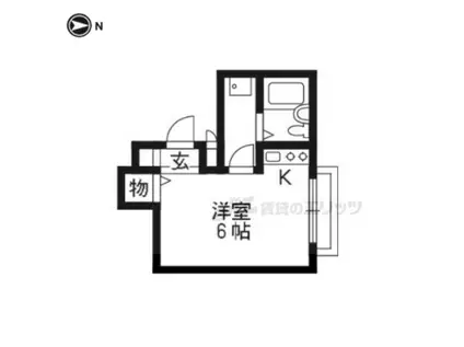 CORALHOUSE(1K/3階)の間取り写真