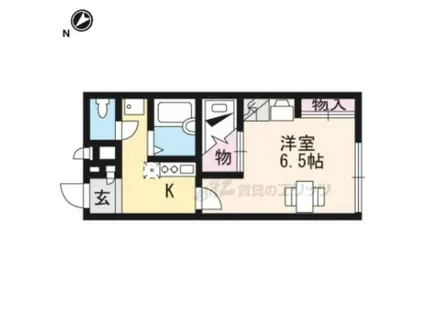 レオパレスジョーウン番館(1K/2階)の間取り写真