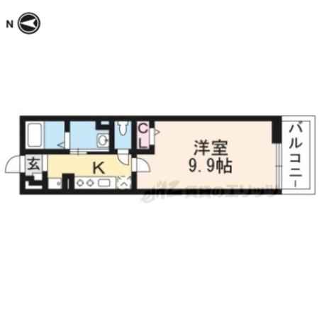 リブリ・KEN-LIFE(1K/1階)の間取り写真