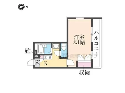 レオパレス ナカノ(1K/2階)の間取り写真