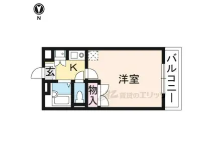 レオパレス関屋(1K/3階)の間取り写真