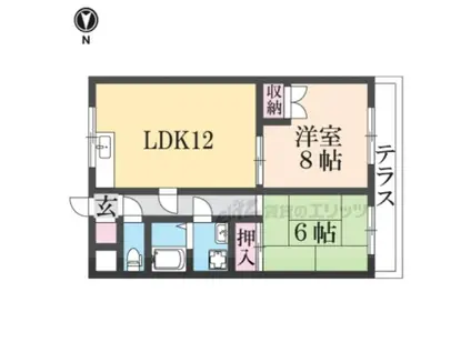 NASU9(2LDK/1階)の間取り写真