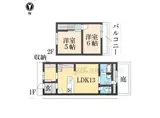 京阪電気鉄道京阪線 寝屋川市駅 徒歩6分 2階建 築61年
