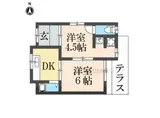 山陰本線 千代川駅 徒歩22分 2階建 築55年