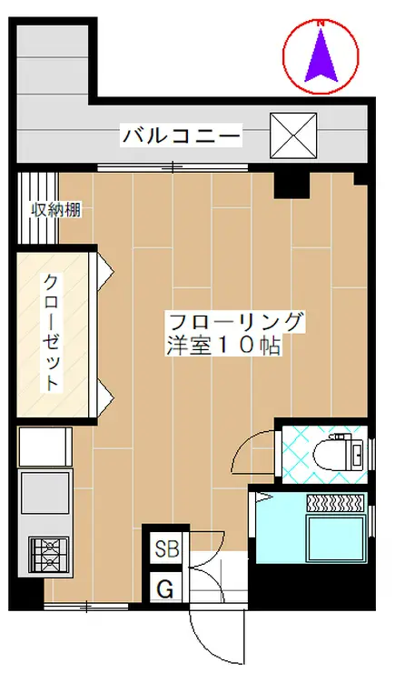 麻布エミネンス 3階階 間取り