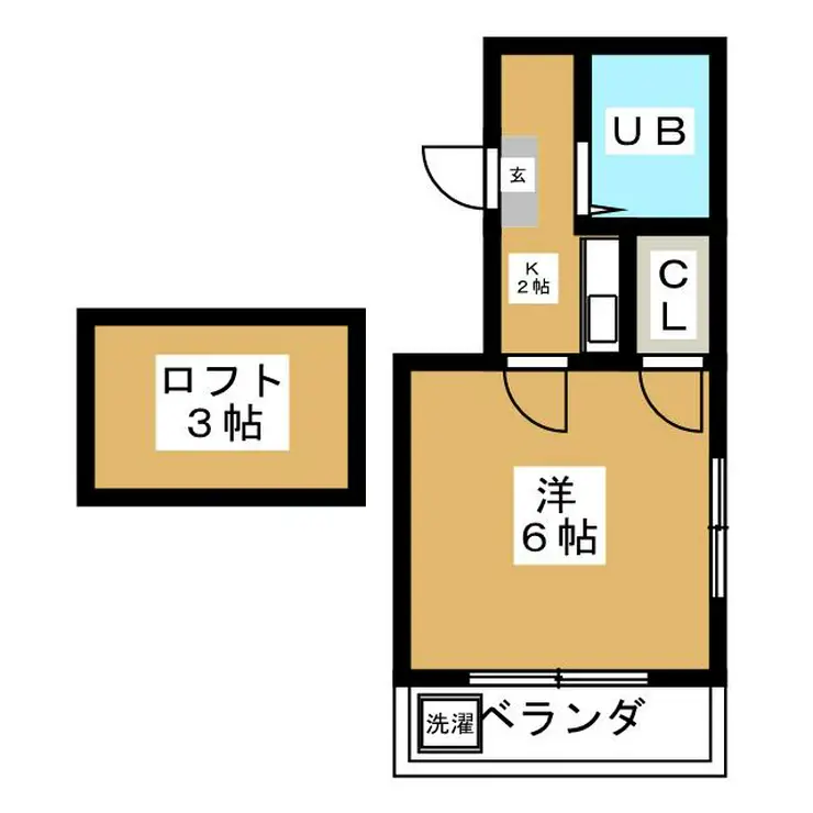 サンロード明石 2階階 間取り