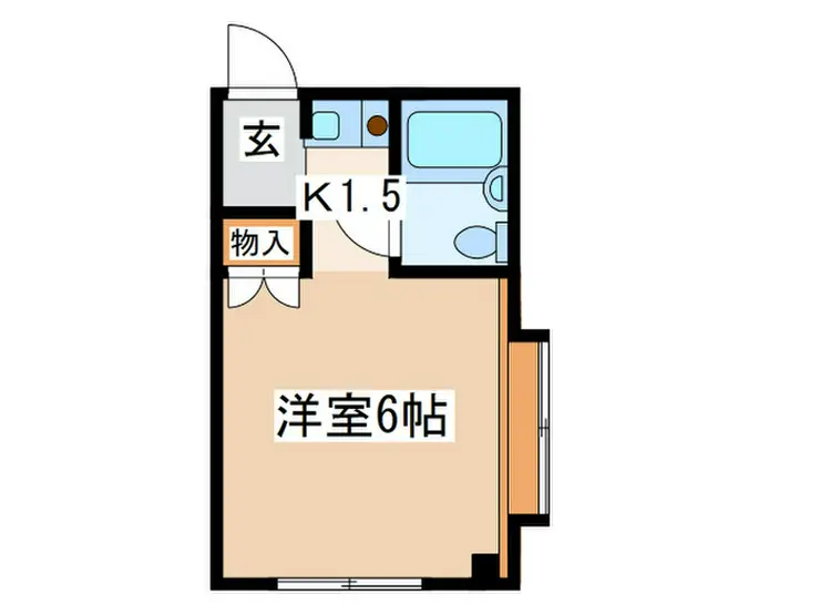 ドミー経堂 2階階 間取り
