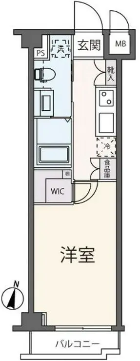 トーシンフェニックス目白 4階階 間取り