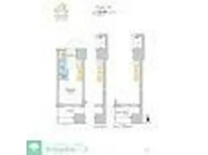 TOMORE品川中延(ワンルーム/11階)の間取り写真