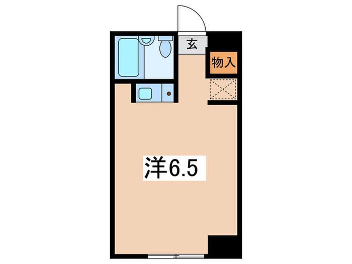 スカイコート相模大塚(ワンルーム/7階)の間取り写真