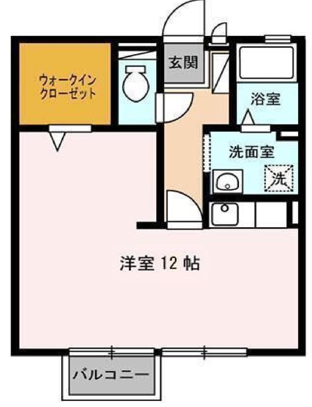 センチュリーガーデン(ワンルーム/1階)の間取り写真