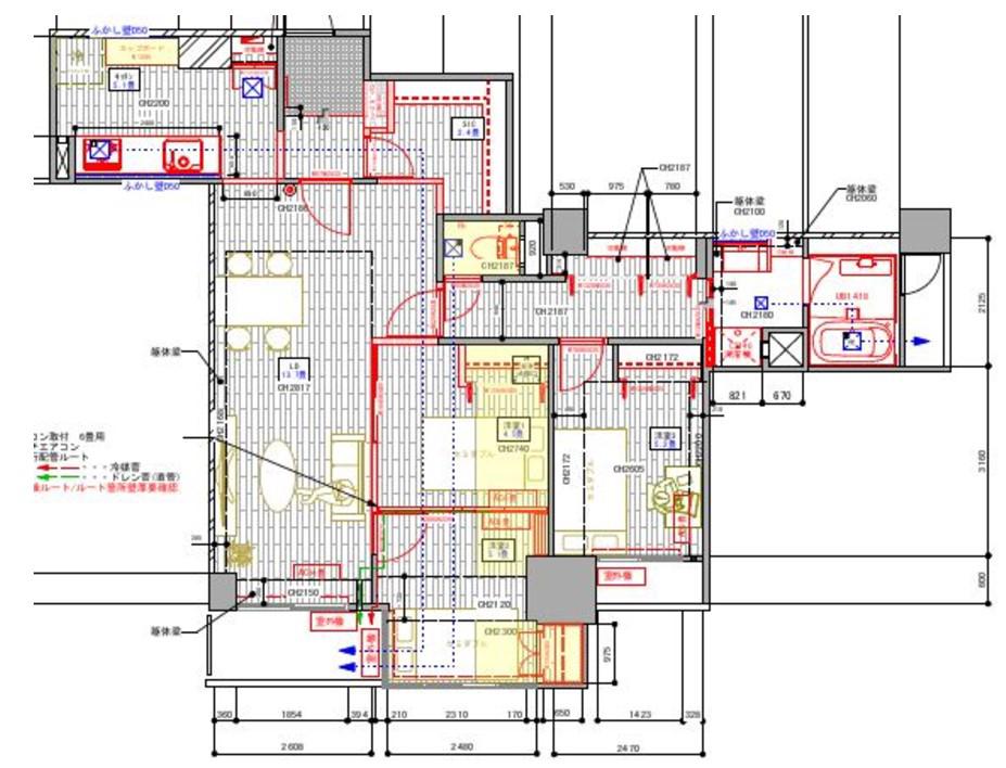 GREEN HOMES 2(3LDK/13階)の間取り写真