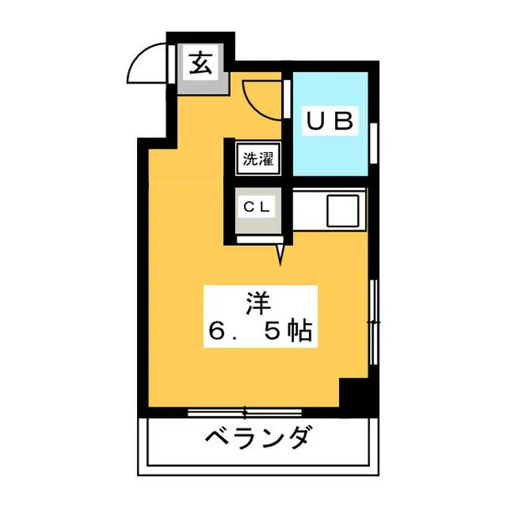 グリーンプラザ東あずま 8階階 間取り