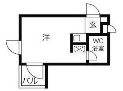 アートメゾン成増ヶ丘(ワンルーム/2階)の間取り写真