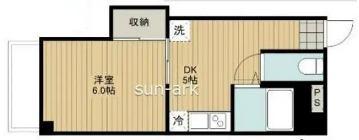 ヒルトップマンション 3階階 間取り