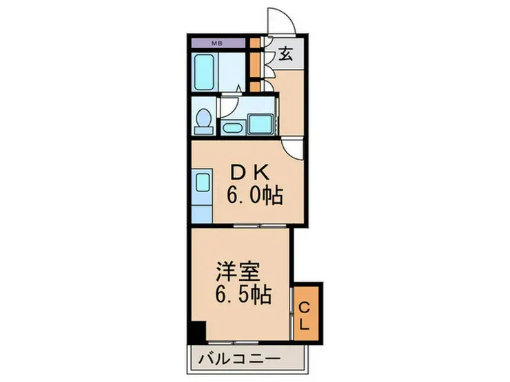 小豆沢2パレス 4階階 間取り