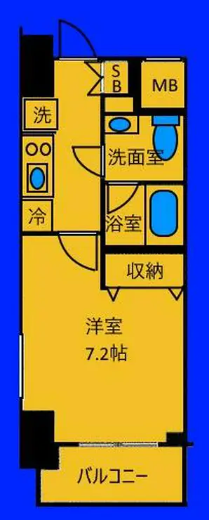 プレール・ドゥーク西横浜 10階階 間取り