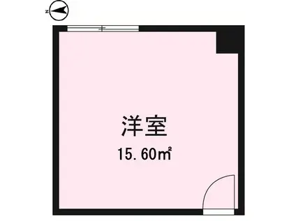 CLASSROOM(ワンルーム/2階)の間取り写真