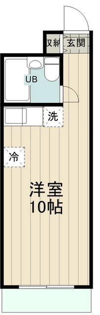 TS GARDEN永山(ワンルーム/5階)の間取り写真