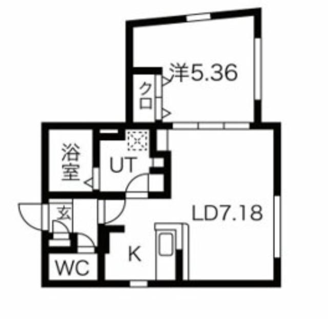 PASEO四谷三丁目 パセオ四谷三丁目(1LDK/3階)の間取り写真