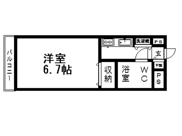 ジョイフル相模原 2階階 間取り