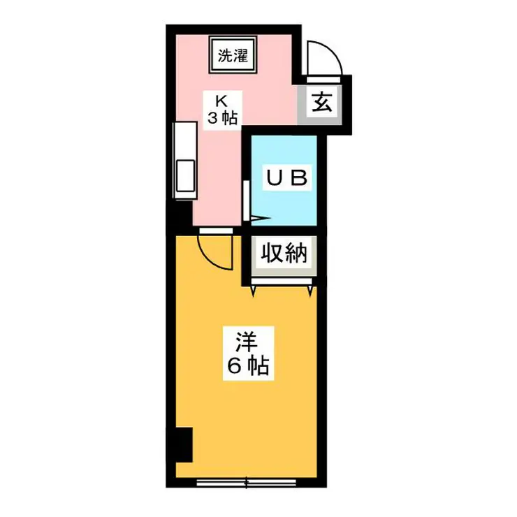 ステルス吉祥 1階階 間取り