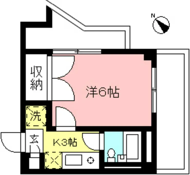 フォレスト赤堤 2階階 間取り