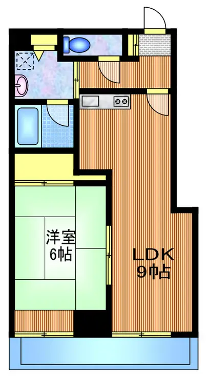 コンチネンタルハイム 2階階 間取り