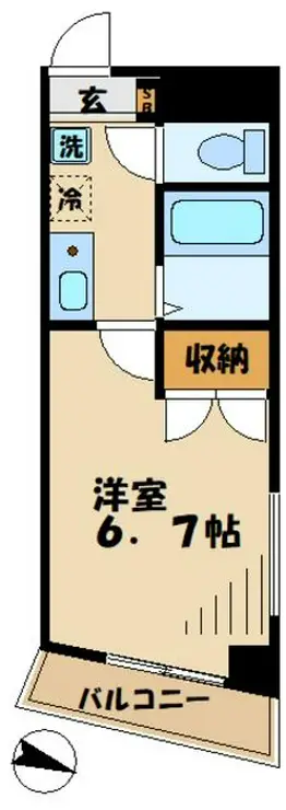 シロタビル 4階階 間取り