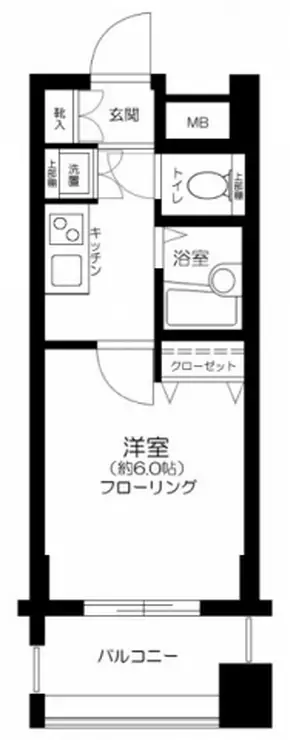 レジオス池袋イースト 4階階 間取り
