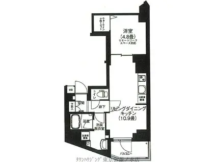 アイルプレミアム本駒込(1LDK/10階)の間取り写真