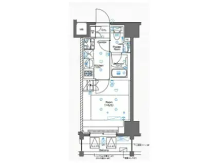 SYFORME YOKOHAMA-ODORIKOEN(1K/8階)の間取り写真