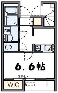 レオネクストプランタンソレイユ(1SK/1階)の間取り写真