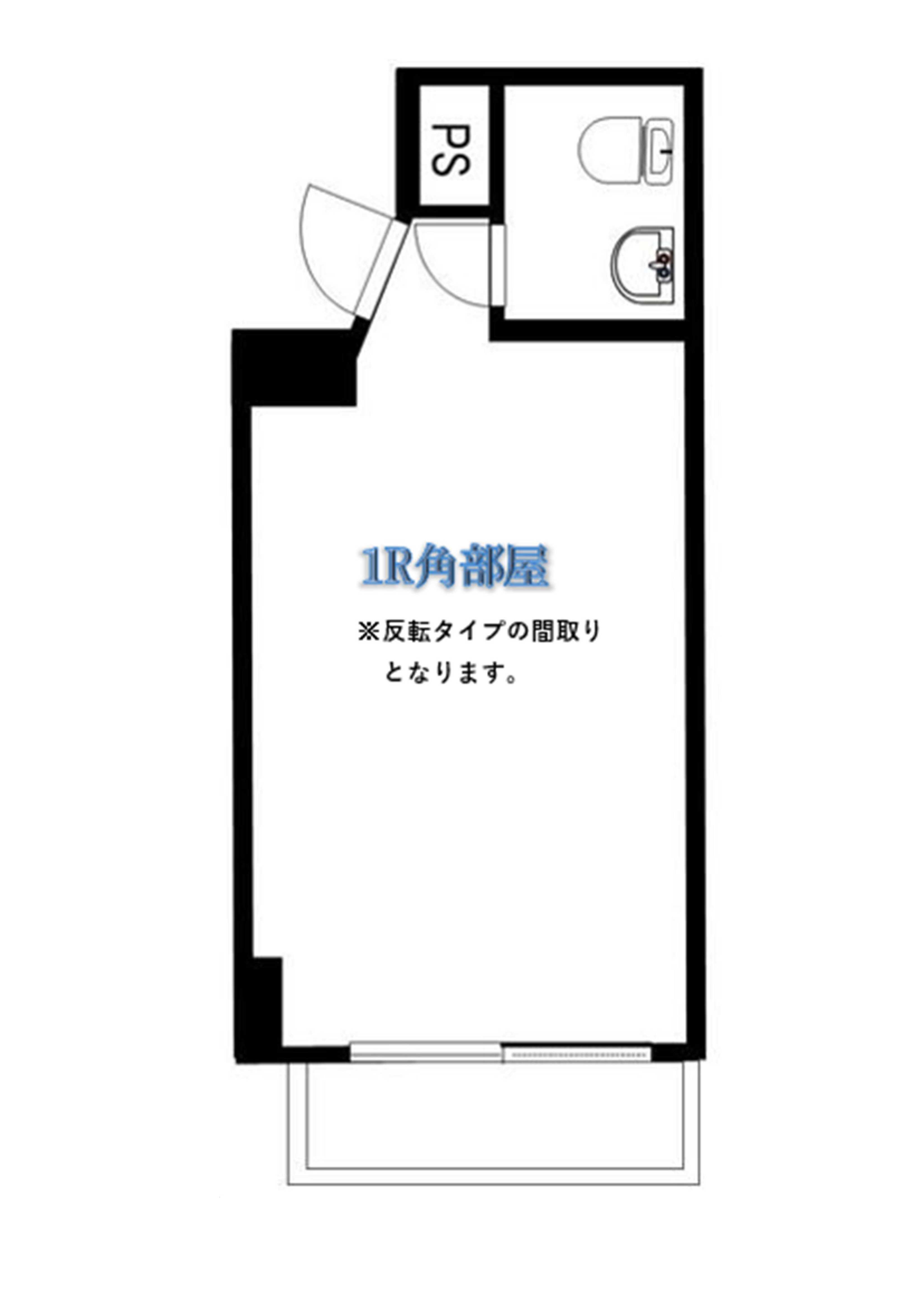 ジュエル銀座(ワンルーム/5階)の間取り写真