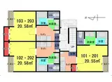 東武野田線 大和田駅(埼玉) 徒歩10分 2階建 新築