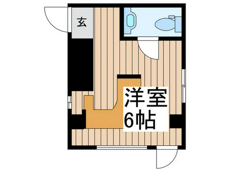 ヴィラン大宮 1階階 間取り